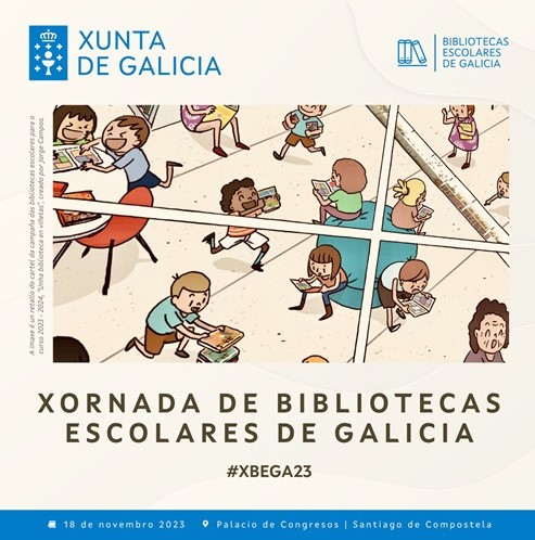 Lee más sobre el artículo Xornada de bibliotecas escolares de Galicia​