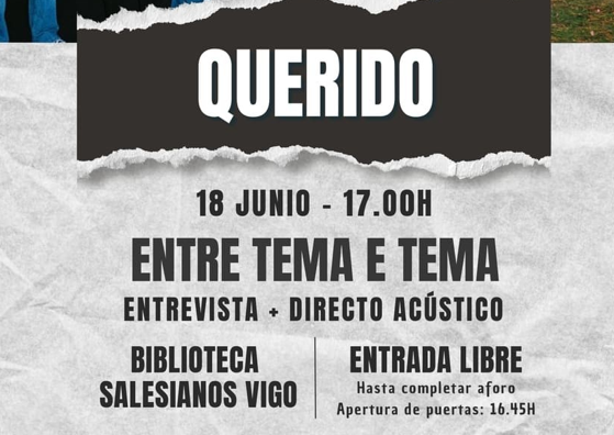 Lee más sobre el artículo Entrevista de «Querido» na Radio